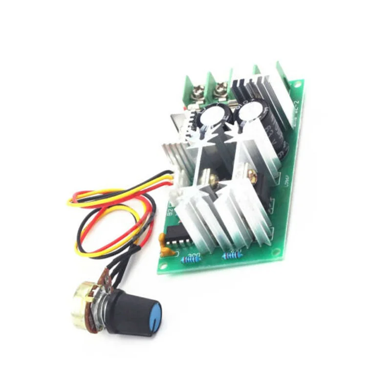 New Ultra-small DC 12V 24V 36V 48V PWM Mini Motor Speed Controller Switch 20A |