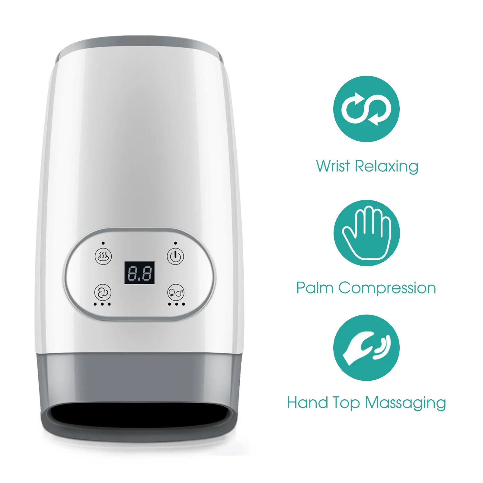 Электрическое устройство для массажа рук компрессионный тепловой и воздушный