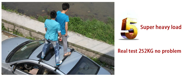 Багажник багажный автомобильный поперечный на крышу для хэтчбека RENAULT Megane 4 двери