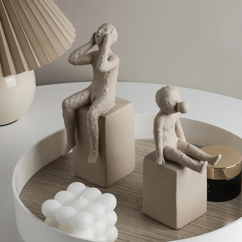 

Newest Minimalistic Portrait Human Shape Modern Home Decor Living Room Bedroom Countertop Decoration Gift