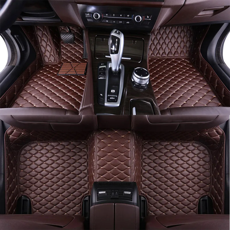 

Высококачественные кожаные автомобильные коврики для Honda Acura MDX NSX RDX RL RLX TL TLX ZDX ILX, водонепроницаемые автомобильные коврики, Автомобильный Ко...