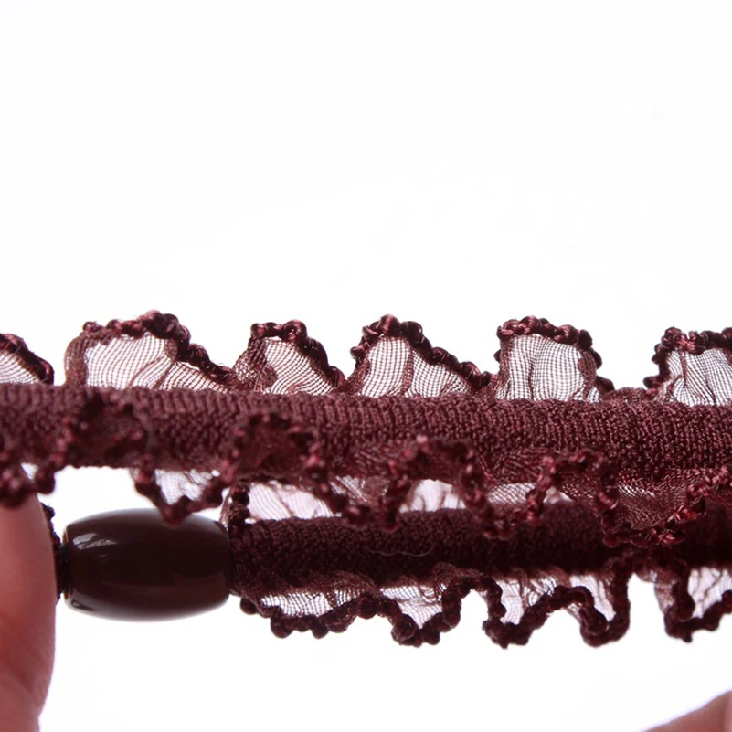 

5Pcs/lot New Fashion Lace Hair Rubber Bands For Girl Colorful Cloth Warm HairBands For Women High Elastic Hair Band For Children