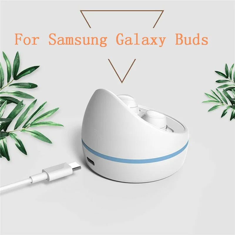 Беспроводные Bluetooth наушники для Samsung Galaxy Buds зарядный чехол сменный док станция