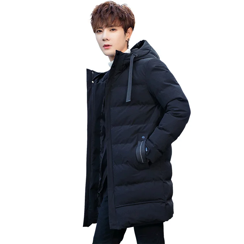 Мужская хлопковая куртка новая Корейская трендовая красивая зимняя одежда