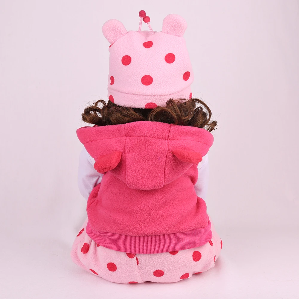 Boneca Куклы реборн игрушки NPKDOLL силиконовые reborn baby born кукла очаровательные реалистичные boneca reborn girl игрушки для детей