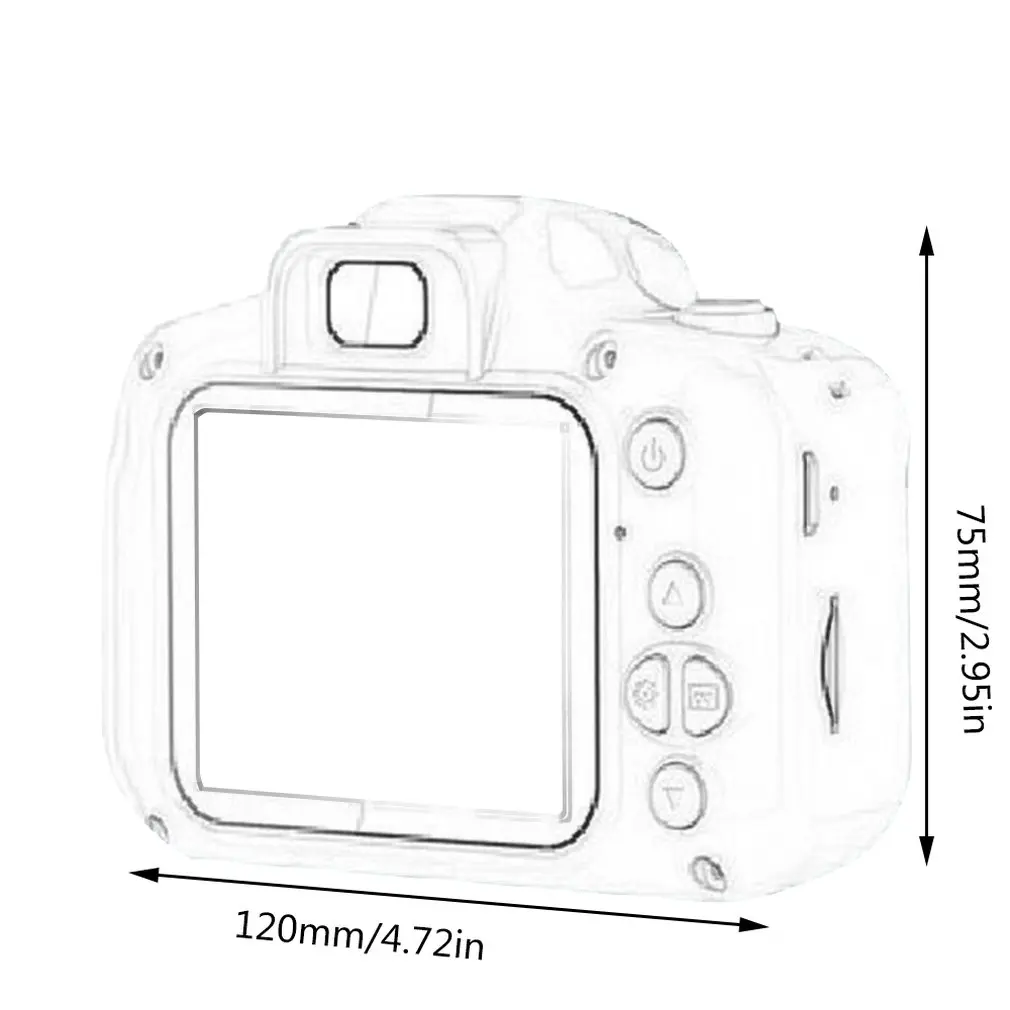 

X2 Children'S Digital Camera Photo Recording Multi-Function Children'S Camera 8G Memory Card Children Shoot Camera
