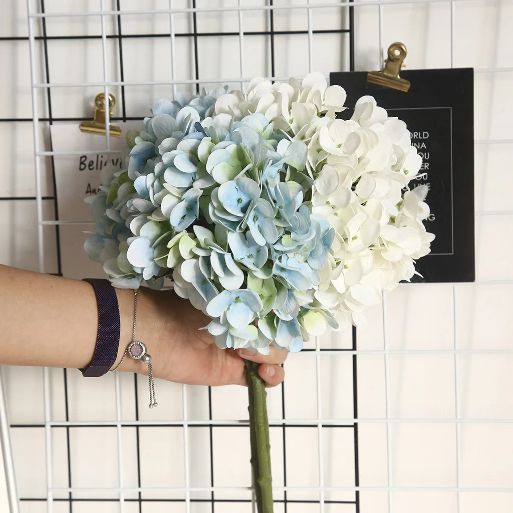 Гортензия макароны искусственный цветок растение бонсай свадебные украшения INS