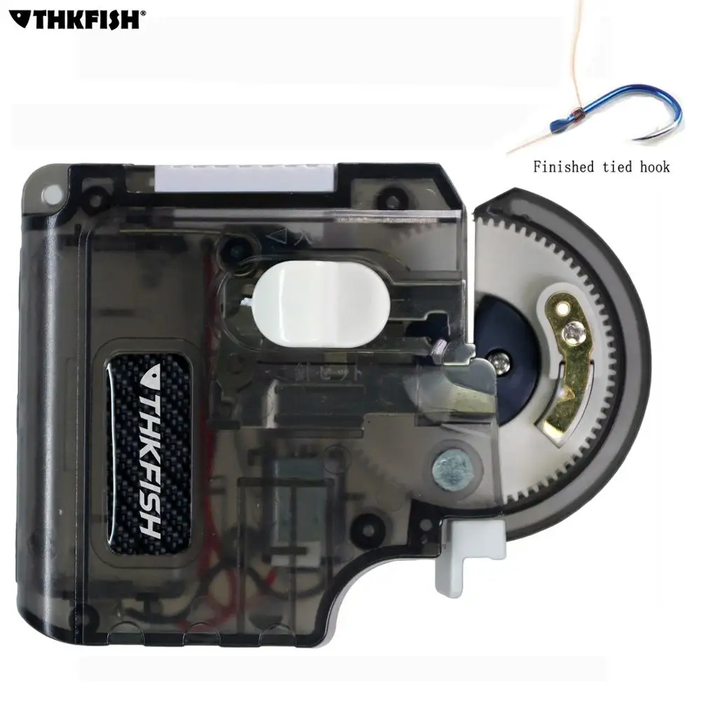 

Автоматическое электрическое устройство для подвязки рыболовных крючков