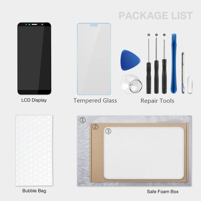 Оригинальный экран для Nokia 6 ЖК дисплей сенсорный панель Nokia6 дигитайзер сборка 5