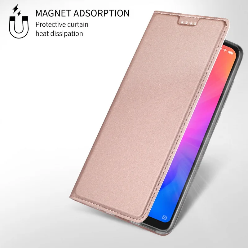Магнитный кожаный чехол-книжка для телефона Xiaomi mi A2 Lite A1, Чехол-держатель для карт для Red mi Note 7 5 6 Pro 5A Prime 4X4 6A Plus