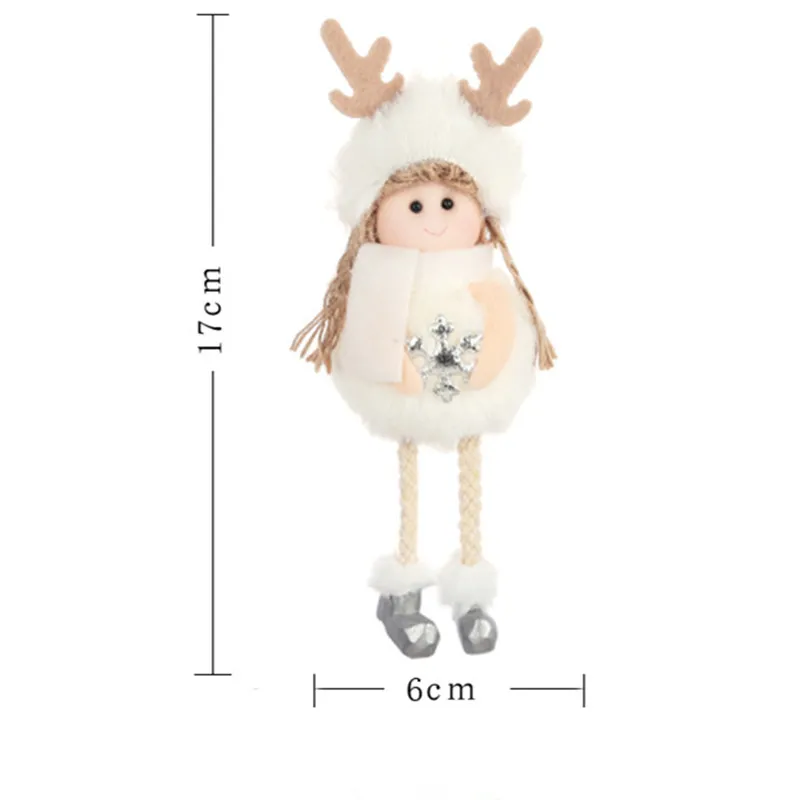 Новогодние подарки для детей 2020 куклы-ангела елочные украшения дома