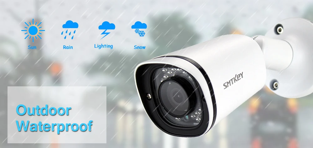 SMTKEY H.265 DC 12 В/48 в POE 2,8 мм ip-камера 2MP/4MP/5MP/8MP аудио IPC Onivf Xmeye приложение для NVR или POE системы безопасности