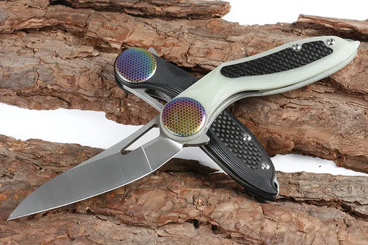 

Bearing Folding Knife DC53 Blade G10 Carbon Fiber Handle Outdoor Survival Camp Hunting Fishing Adventure Tactics Pocket Knives