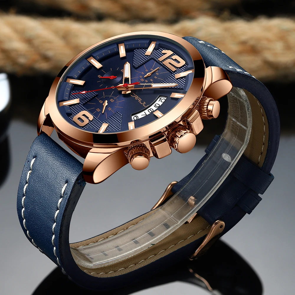 Luxury Brand Men Analog Leather Sports Watches Men's Army Military Watch Male Date Quartz Clock Relogio Masculino |