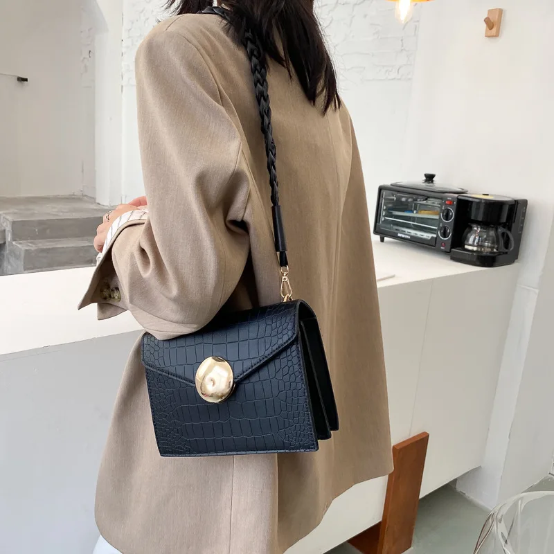 

new small bag women's bag 2020 summer new trendy western style one-shoulder bag ins web celebrity fashion small square bag