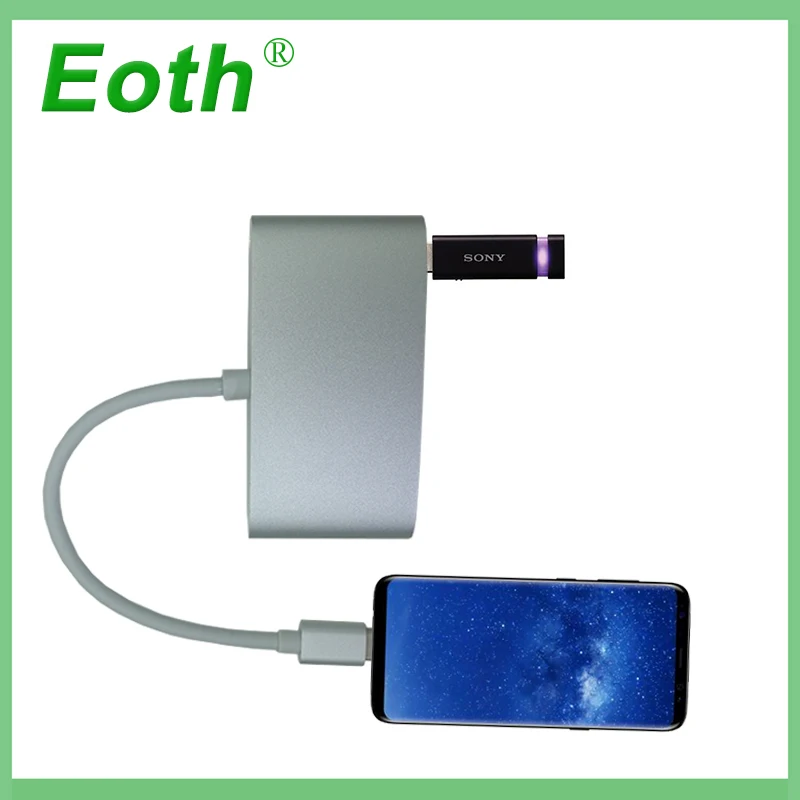 Кабель-адаптер Eoth USB 3 1 Type C женский для Macbook 12 дюймов Chromebook Pixel Lumia 950XL | Компьютеры и