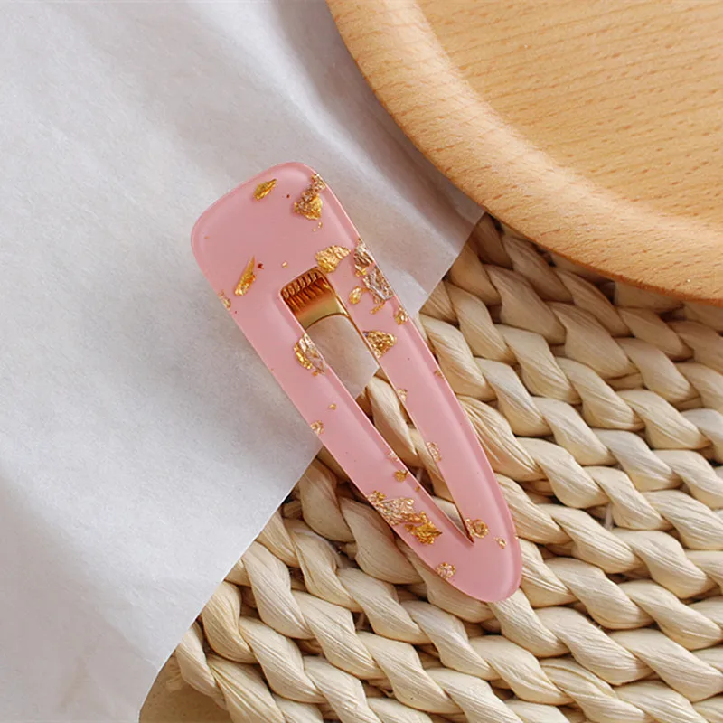 Vintage Women Acetic Acid Hair Clips fiol tin Hairpins Waterdrop Barrettes Girls Grips Accessories | Красота и здоровье
