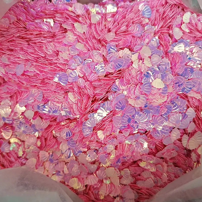 100 г Хамелеон AB цветная раковина Блестки Блестящие аксессуары для одежды хлопья