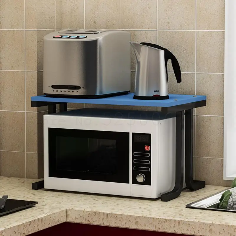 Полка для микроволновой печи кухонная приправа приправ простая напольная рама