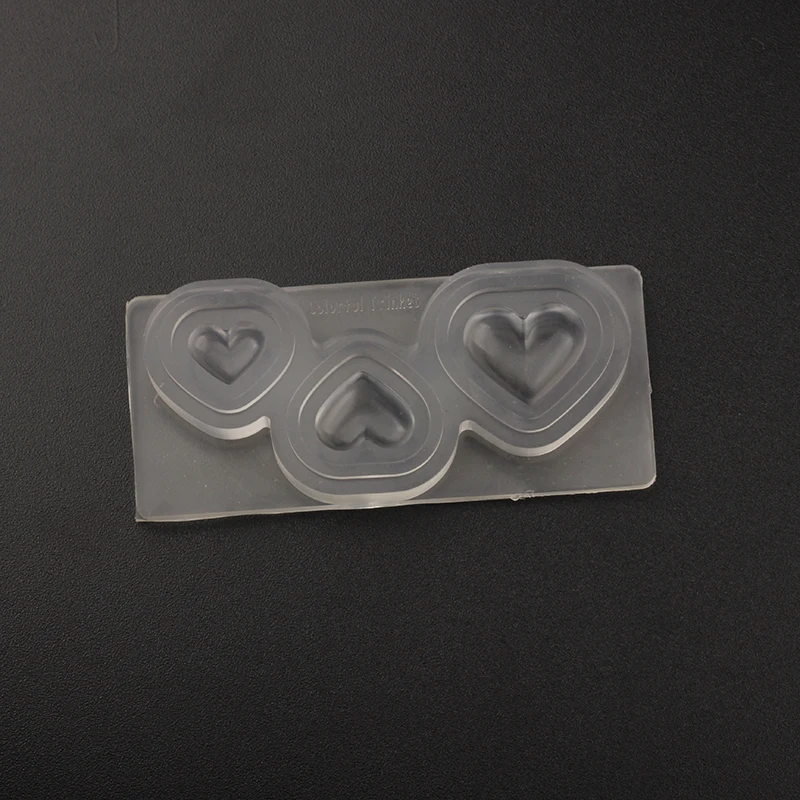 1 шт. УФ полимерная форма для ювелирных изделий Жидкая силиконовая 3D любовь