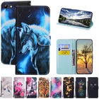 Чехол для Vivo Y81, чехол для телефона Y81, мягкий силиконовый чехол-бумажник, кожаный чехол-книжка для Vivo Y81 Y 81 VivoY81 1808 6,22 дюйма, оболочка, чехлы