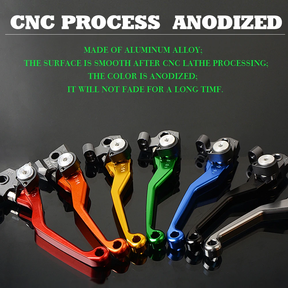 

For HUSQVARNA TC125 TC 125 2014 2015 2016 2017 2018 Dirtbike Dirt Bike Pit Pivot Handle lever Motorcycle Brake Clutch Levers cnc