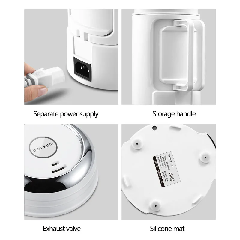 220 В электрический чайник автоматический многофункциональный портативный