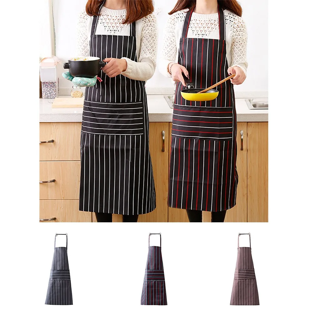 

Chefs Apron With Pockets BBQ Baking & Catering Apron For Men Women Ladies Washable Apron Kitchen Accessories Barbecue Barber