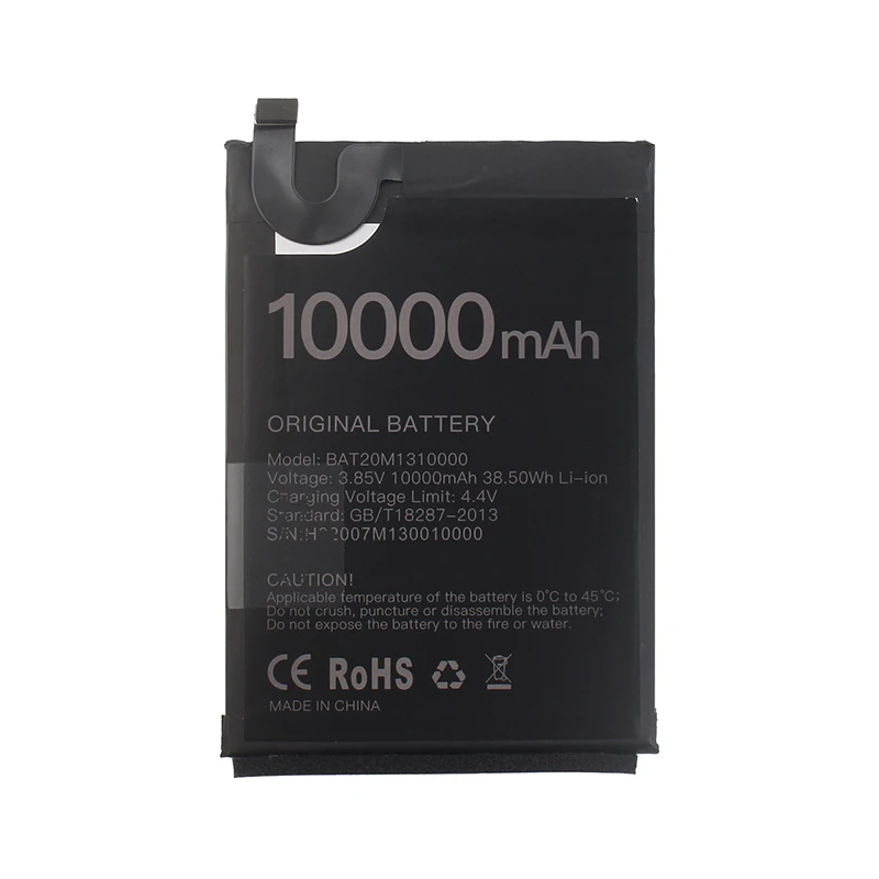 battery for doogee s88 pro mobile phone accessories 10000mah li ion rechargeable batteries for s88 plus with tracking number free global shipping