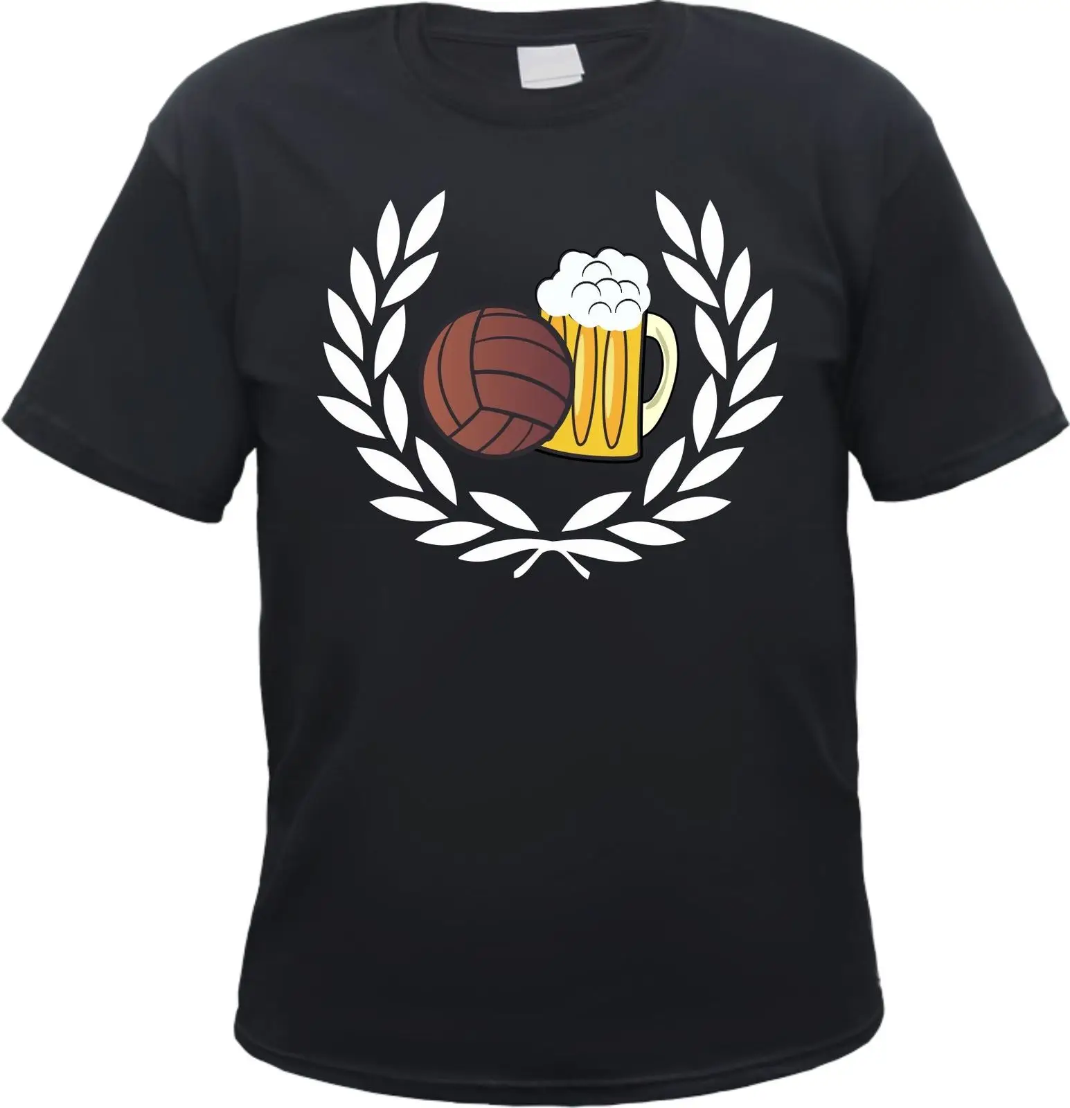

Lorbeerkranz Fussball Bier T-Shirt - Ultras Fussballfans Fanshirt Bolzen Stadion Sale 100 % Cotton T Shirt TOP TEE