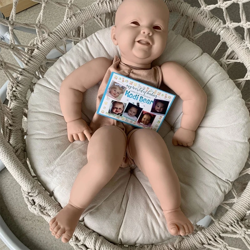 

24.5’’ Baby Lifelike Doll Reborns Simulation Doll Lovely Toddler Gift Interactive Soft Assembly Doll with Vinyl Arm Legs