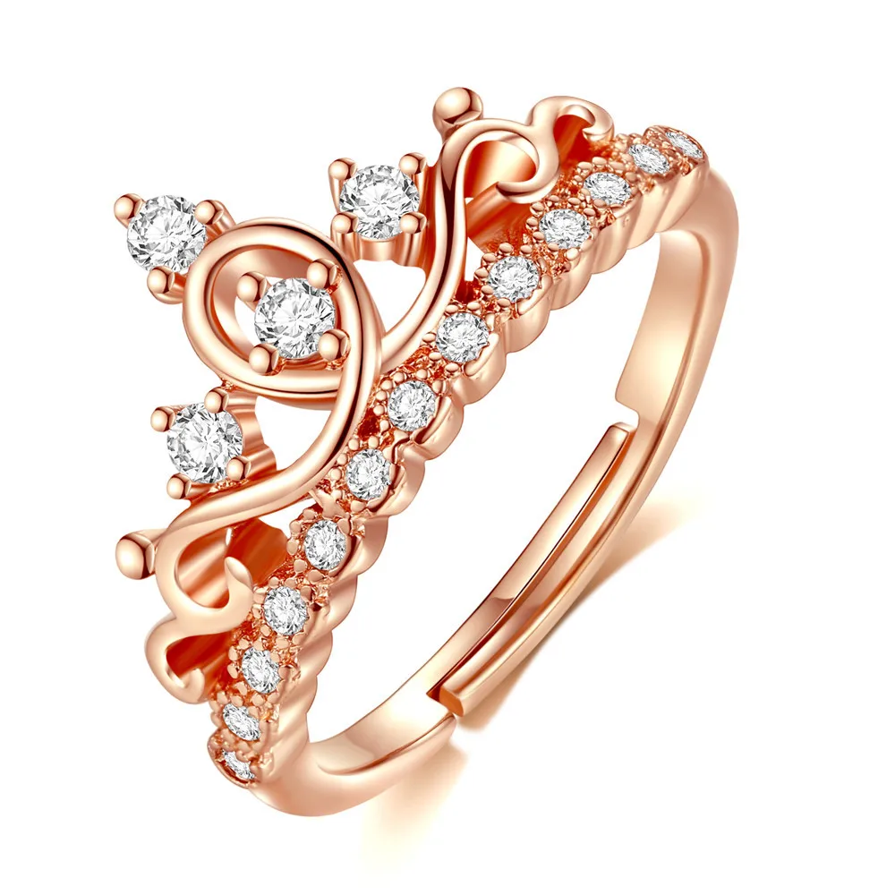 Meetvii новая корона CZ массивные кольца для женщин Свадебные обручавечерние ЦА