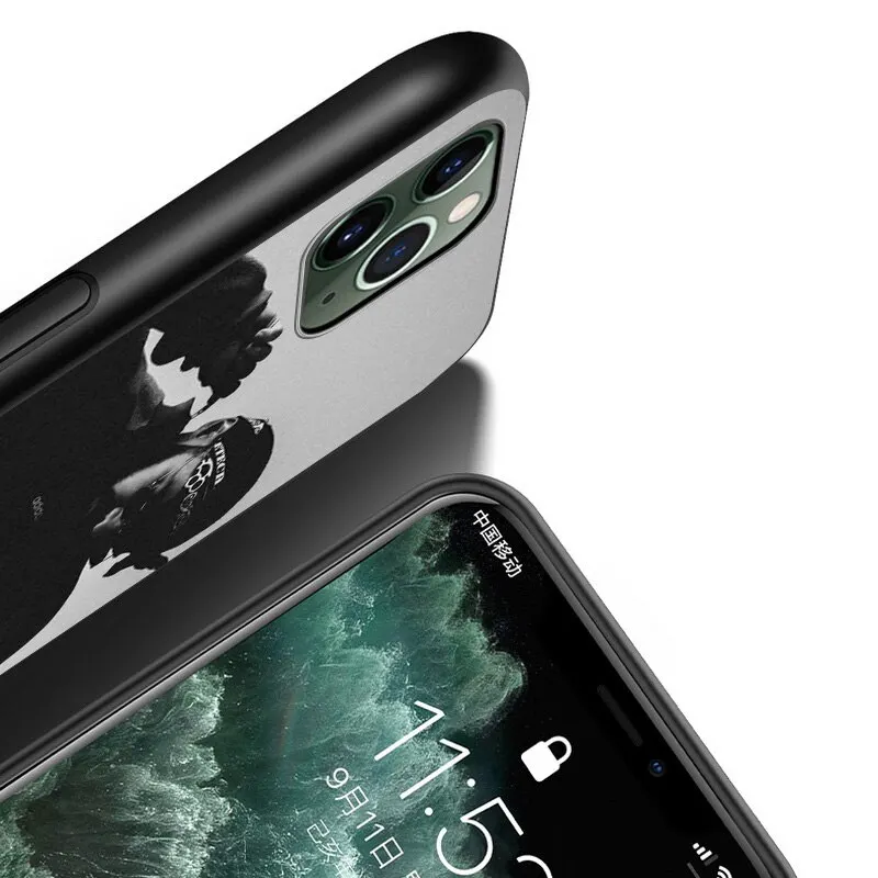 

Cool Miyagi-Andy Panda For Apple iPhone 12 11 XS Pro Max Mini XR X 8 7 6 6S Plus 5 SE 2020 Black Cover Phone Case