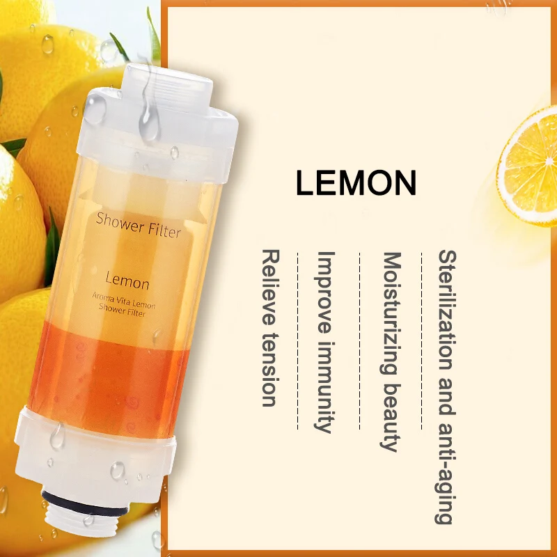 1 Pcs Vitamin C Shower Filter Aroma Heads Healthier Skin Hair Care _WK | Обустройство дома