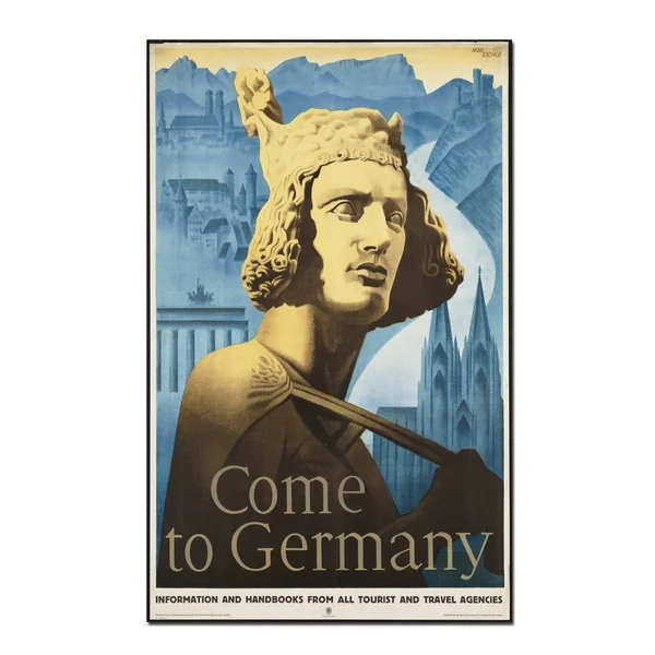 

Come to Germany Travel Tin Sign Metal Sign Metal Poster Metal Decor Metal Painting Wall Sticker Wall Sign Wall Decor Decor for