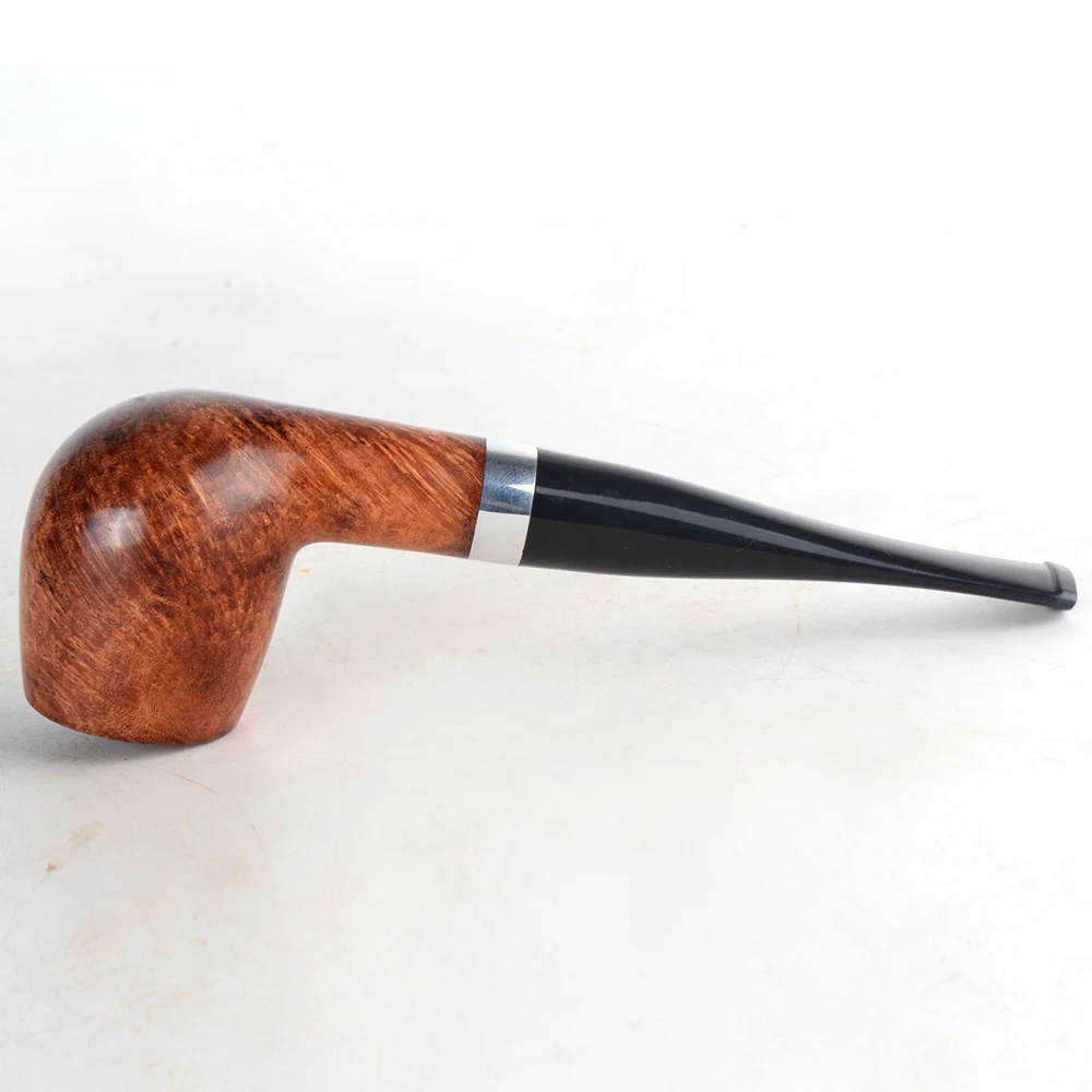 Курительные бриарные трубки для табака фильтр 9 мм #201 прямая трубка в форме