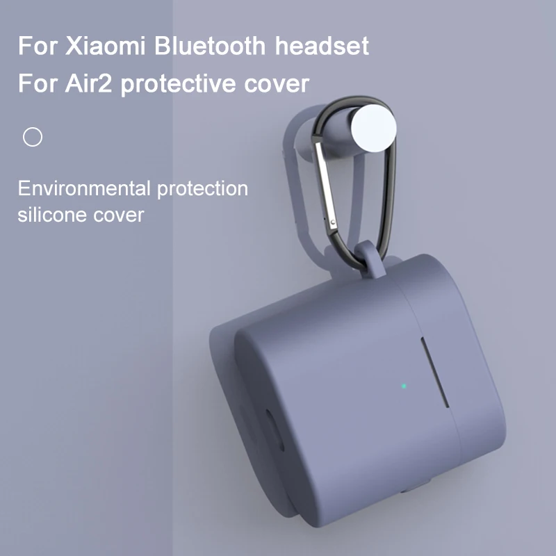 Чехол для наушников Xiaomi Airdots Pro 2 Mi Air TWS Тонкий силиконовый чехол беспроводных