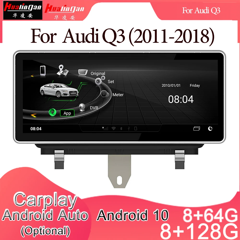 Android 10 Автомобильный мультимедийный DVD стерео радио плеер GPS навигация Carplay авто