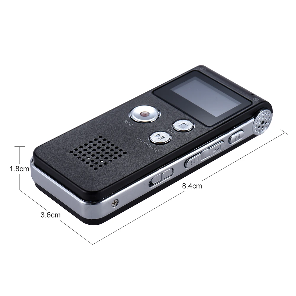 USB Professional SK-012 8GB Voice Recorder Dictaphone Digital Audio With WAV MP3 Player VAR Function Record |