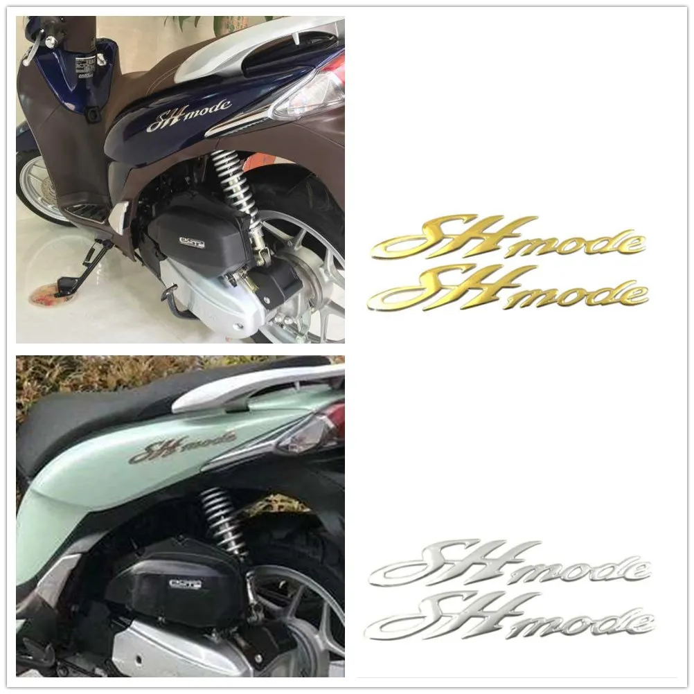 Креативный SH MOME логотип значок для Honda SHmode Мотоцикл 3D боковая крышка наклейки