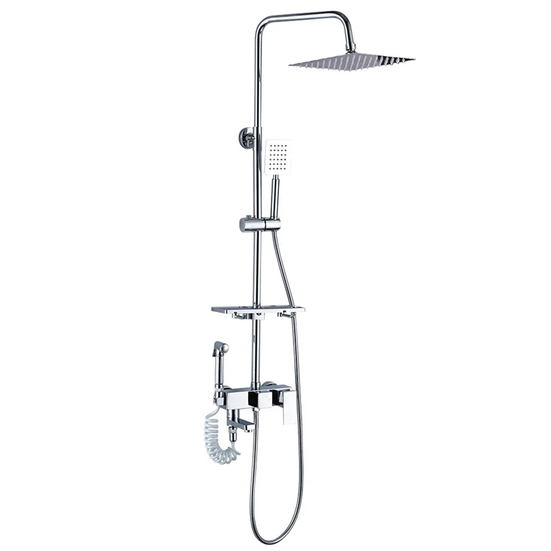 Lavabo Painel Regadera Electrica Piscina Conjunto Ducha Doucheset Prysznic Do Banheiro Eletrico Chuveiro Душевая система для