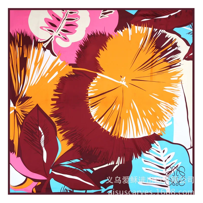 

Mulberry Scarf Women Silk Scarf Luxury Shawl Scarves Beach Cover-ups Bandana Hijabs Bufand de seda Foulard en soie solar playa