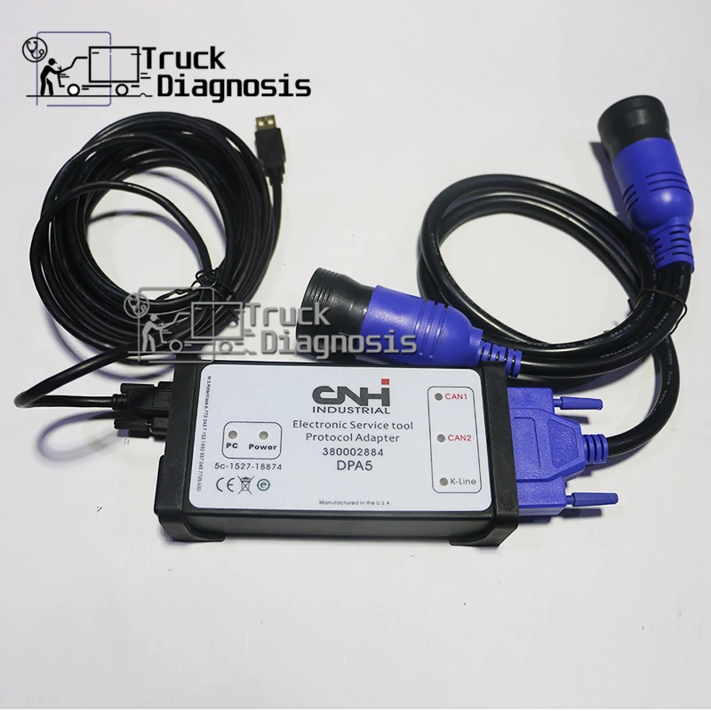Фото Диагностический инструмент для CNH EST New Holland Electronic Service tool чехол dpa5 kit|Кабели и