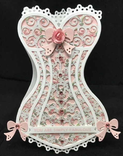 YPP ремесло маленький размер милый корсет металлические режущие трафареты для DIY