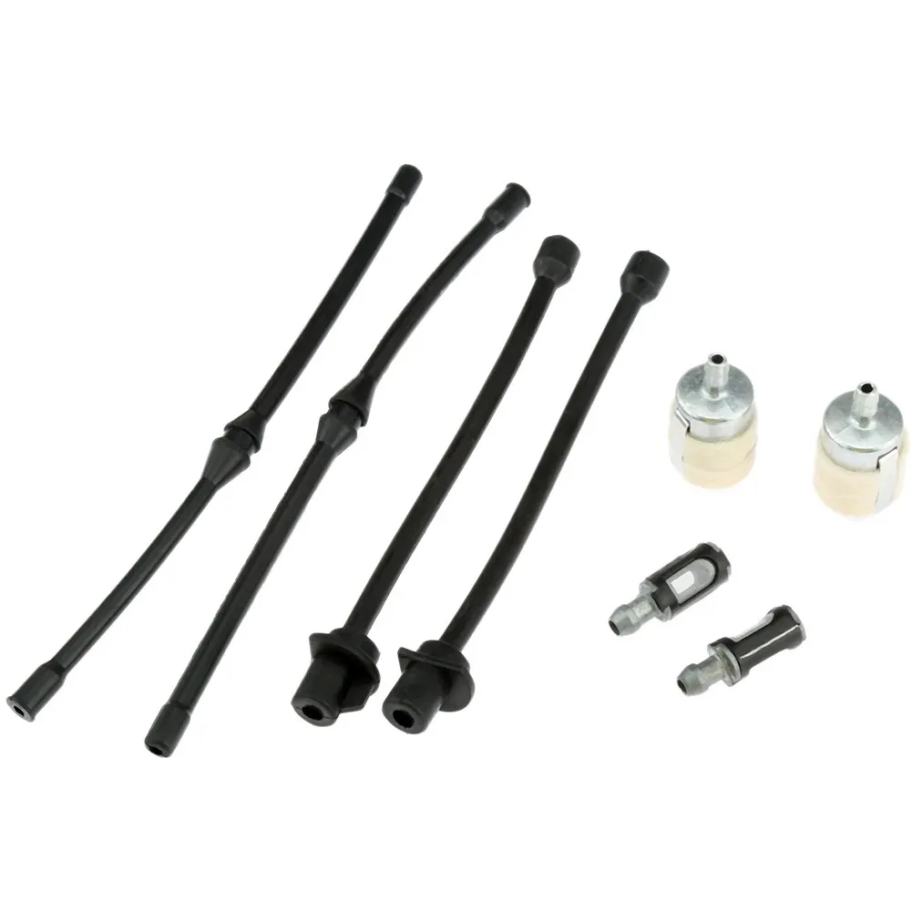 8 шт. цепная пила топливная труба масляная топливный Масляный фильтр для 52cc 58cc