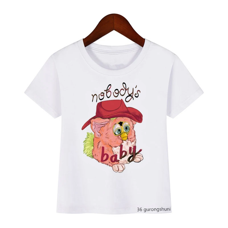 Футболка для мальчиков и девочек с забавным принтом животных птиц орлов