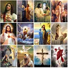 Картина для вышивки крестиком с изображением Иисуса Стразы