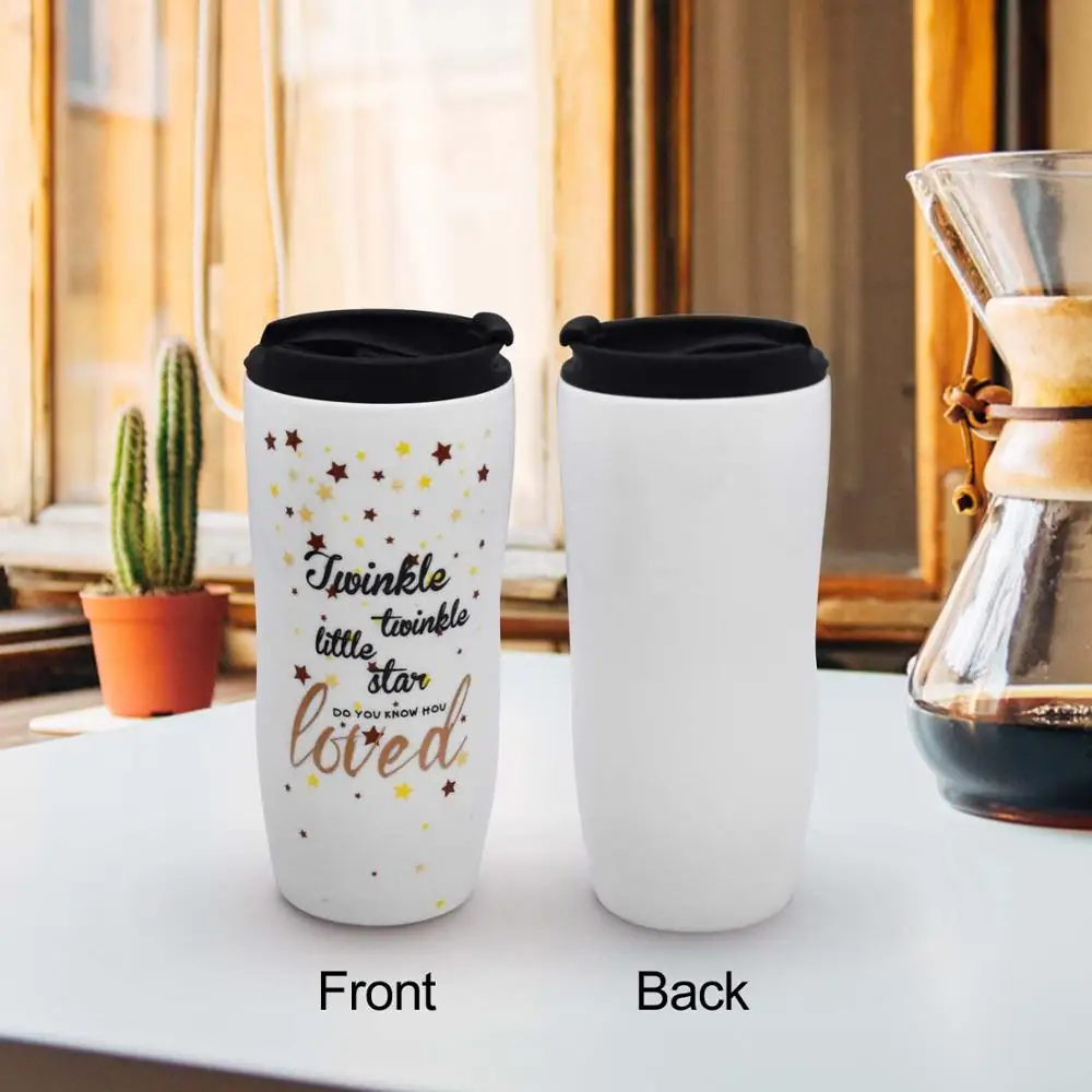 Керамическая кружка для кофе термос автомобиля герметичная дорожная