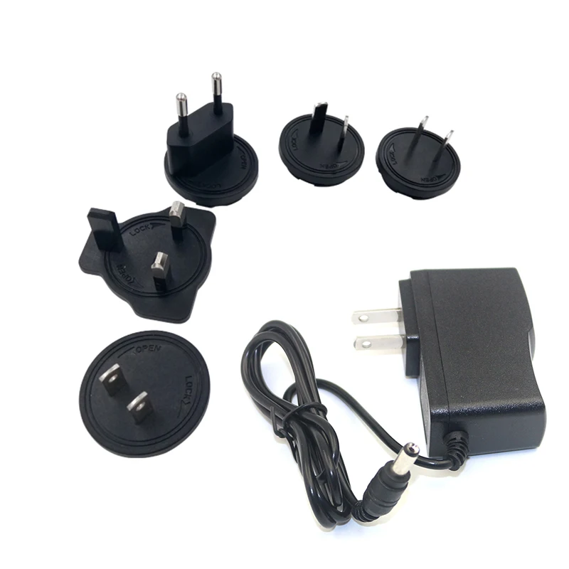 

power adapter input 100 240v ac 50\/60hz DC 5.5*2.1mm DC ac dc12v 1a power adapters for CCTV Camera