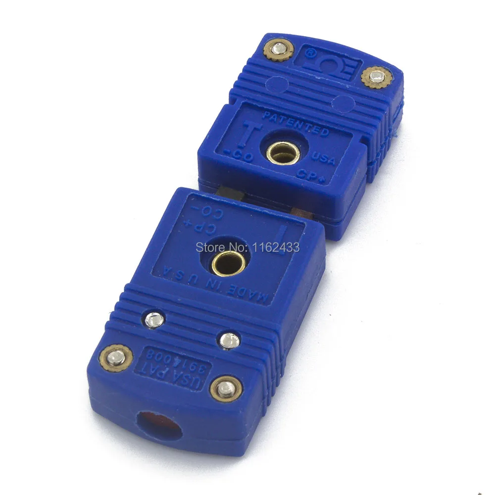 FTARA02 мини розетка и вилка для термопары Датчик Температуры - Цвет: For T thermocouple